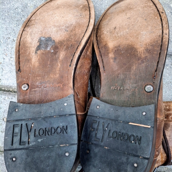 FLY LONDON Men's Walter Lace Up Boot Brown Size 42  ( 9 US )  FLY LONDON - Picture 3 of 5